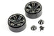 FTX TEXAN 1/10 ALUMINIUM BEADLOCK 6-SPOKE WHEELS (PR)