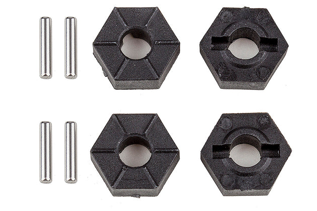 TEAM ASSOCIATED RIVAL MT10 WHEEL HEXES 12MM