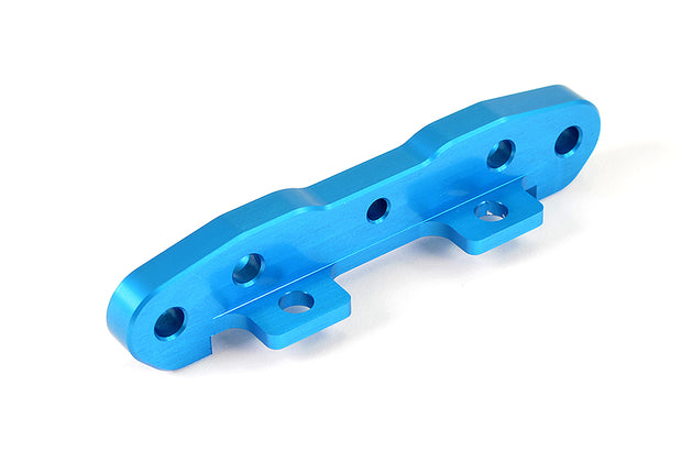 FTX DR8 REAR RR ALUMINIUM LOWER CNC SUSPENSION MOUNT - BLUE