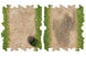 CRAWLER PARK 2 X DIRT AND GRASS HALF STRAIGHTS FOR 1/24 RC CRAWLER