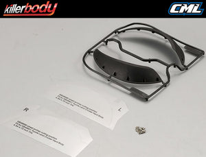 KILLERBODY LC70 FRONT WHEEL ARCHES (4.53/4.72" TYRE) FOR KB48601