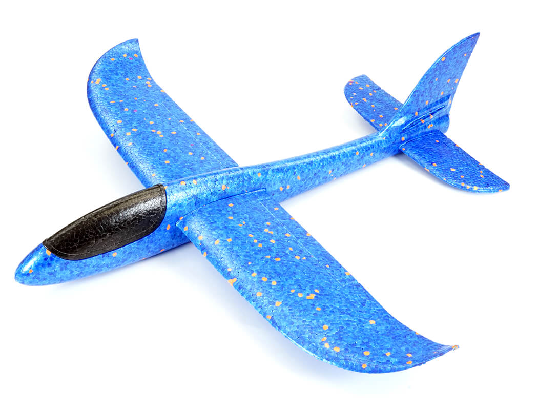 CML HAND CHUCKIE FOAM GLIDER BLUE 480MM WINGSPAN