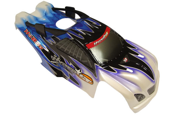 HOBAO HYPER ST PRE-PRINTED BODYSHELL - BLUE/BLACK