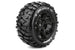 LOUISE RC X-MALLET BLACK ARRMA KRATON 8S MOUNTED 24MM HEX