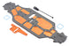 HOBAO HYPER STAR CNC CHASSIS +6MM REAR EXTENSION