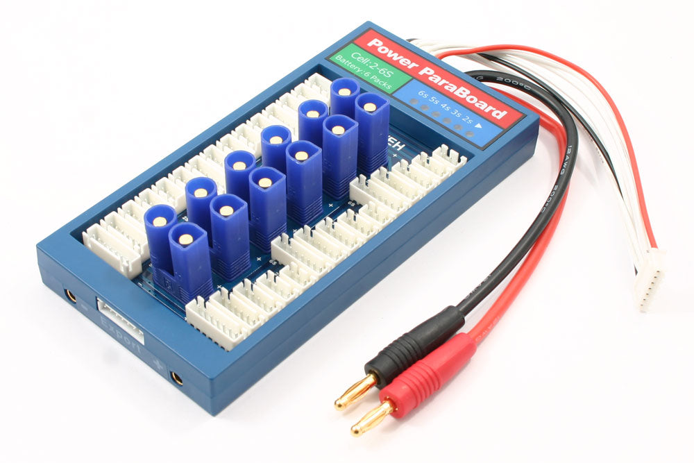 ETRONIX POWER PARABOARD 6PK W/EC5 CONNECTOR & XH BALANCE