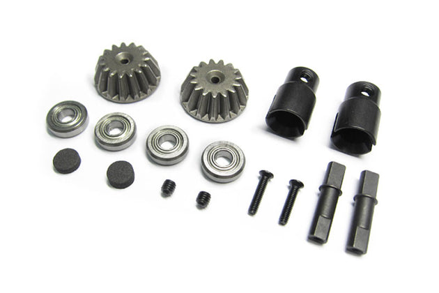 CARISMA M48S/M40S 2.0 INPUT GEAR SHAFT SET (F/R)