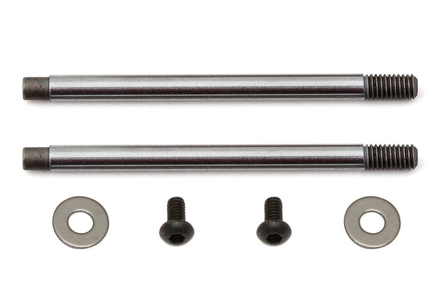 TEAM ASSOCIATED FT 3X23 SHOCK SHAFT V2, CHROME