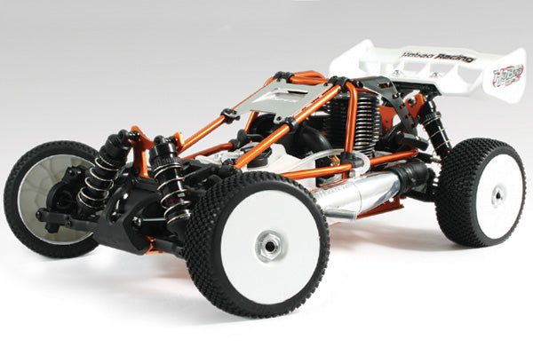 HOBAO HYPER CAGE BUGGY RTR W/MACH*28 ENGINE - ORANGE
