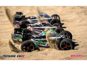CORALLY SPARK XB6 6S BRUSHLESS BASHER BUGGY RTR - GREEN