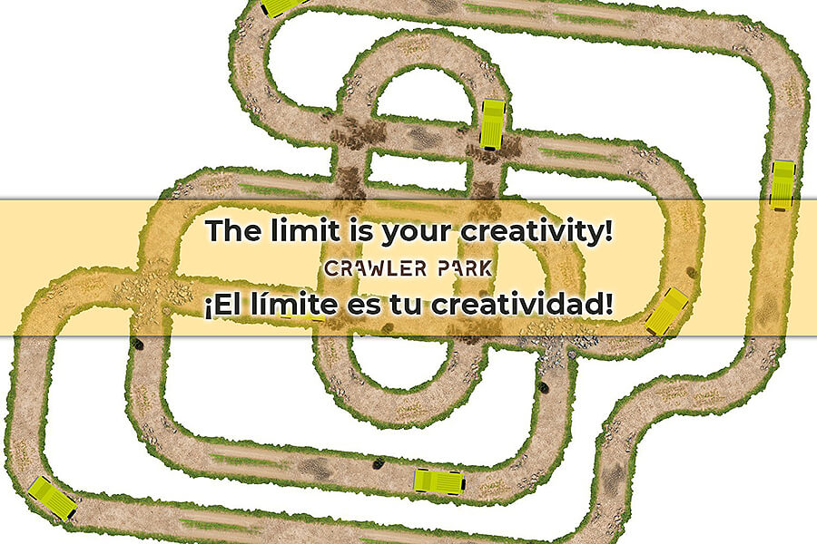 CRAWLER PARK STARTER KIT CIRCUIT RC CRAWLER PARK 1/24