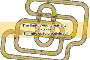 CRAWLER PARK STARTER KIT CIRCUIT RC CRAWLER PARK 1/24
