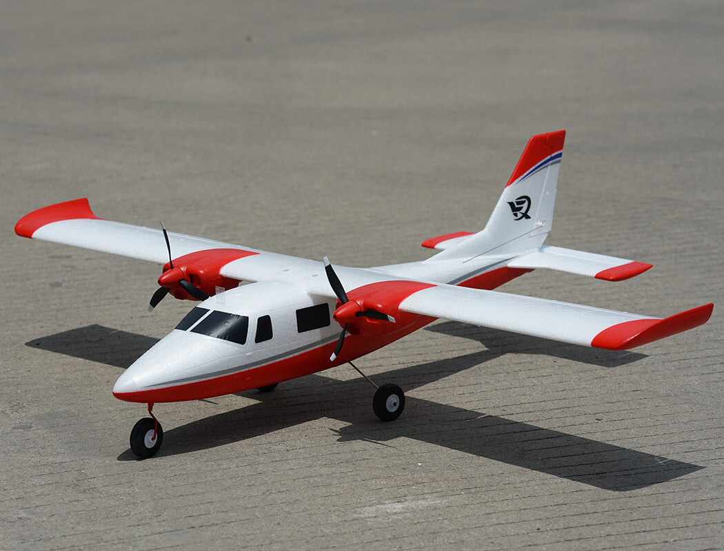 XFLY P68 TWIN 850MM WINGSPAN WITHOUT TX/RX/BATTERY - RED