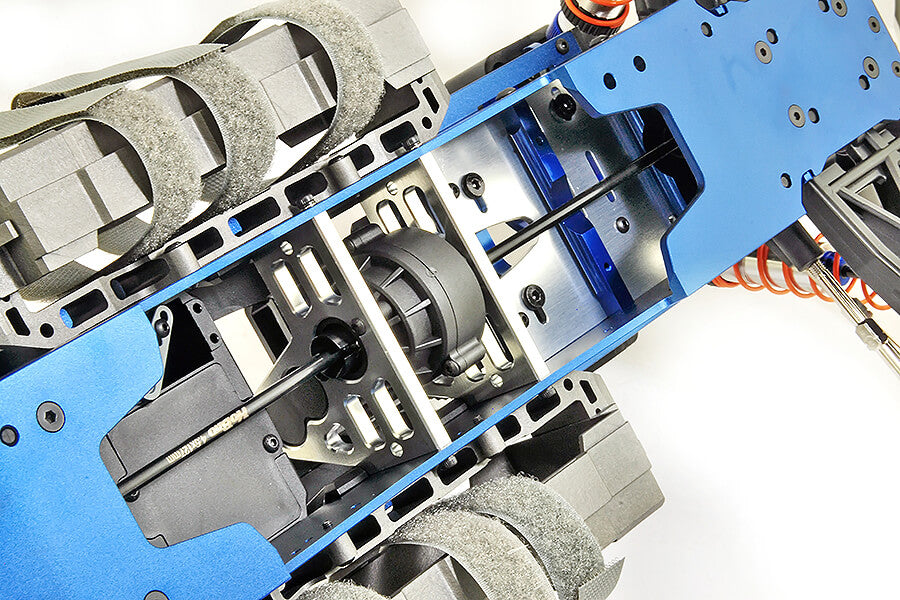 HOBAO HYPER MONSTER TRUCK X ELECTRIC WITH HW150A ESC - BLUE
