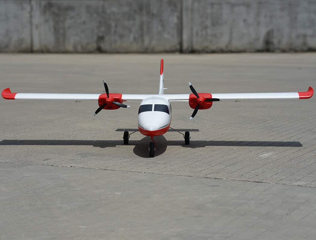 XFLY P68 TWIN 850MM WINGSPAN WITHOUT TX/RX/BATTERY - RED