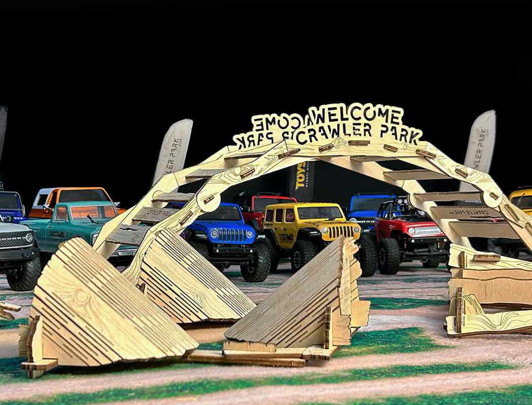 CRAWLER PARK WELCOME KIT 1/18 & 1/24 - 5 OBSTACLES