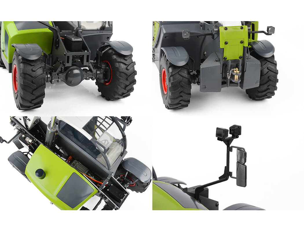 RC4WD 1/14 GRABBER TELESCOPIC HYDRAULIC RC FORKLIFT RTR