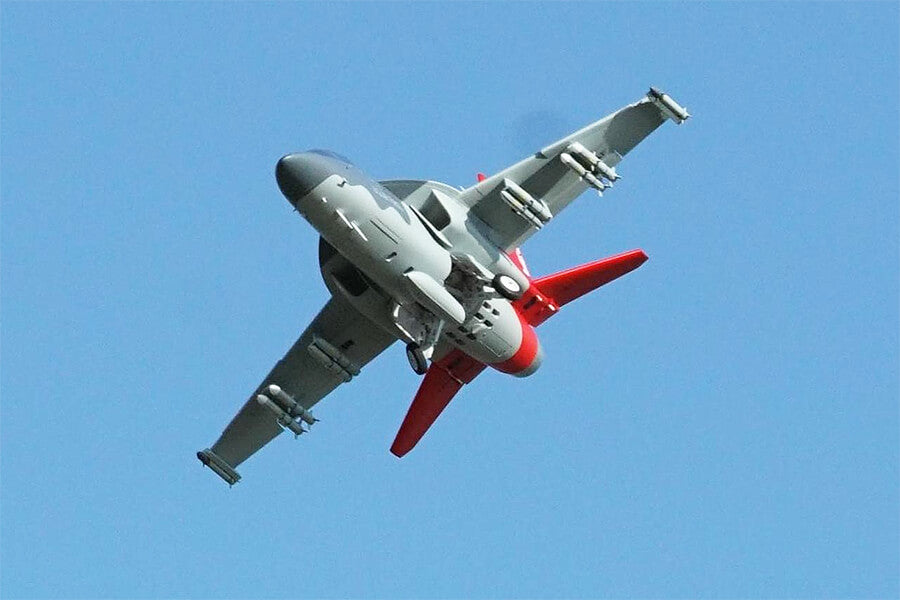 XFLY EDF 80MM T-7A RED HAWK W/O TX/RX/BATT