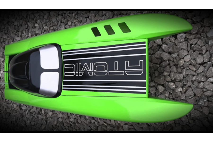 VOLANTEX ATOMIC SR85 BRUSHLESS BOAT (NO BATT)- GREEN