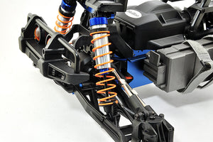 HOBAO HYPER MONSTER TRUCK X ELECTRIC WITH HW150A ESC - BLUE