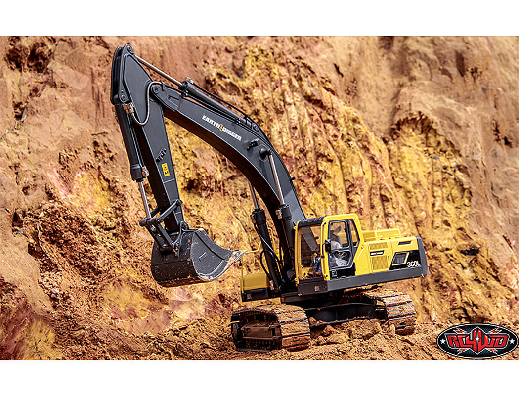 RC4WD 1/14 SCALE RTR EARTH DIGGER 360L HYDRAULIC EXCAVATOR (YELLOW)