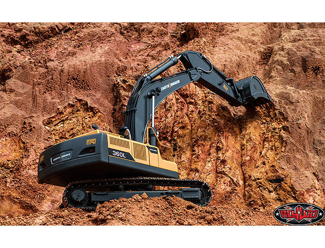 RC4WD 1/14 SCALE RTR EARTH DIGGER 360L HYDRAULIC EXCAVATOR (YELLOW)