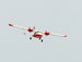 XFLY P68 TWIN 850MM WINGSPAN WITHOUT TX/RX/BATTERY - RED