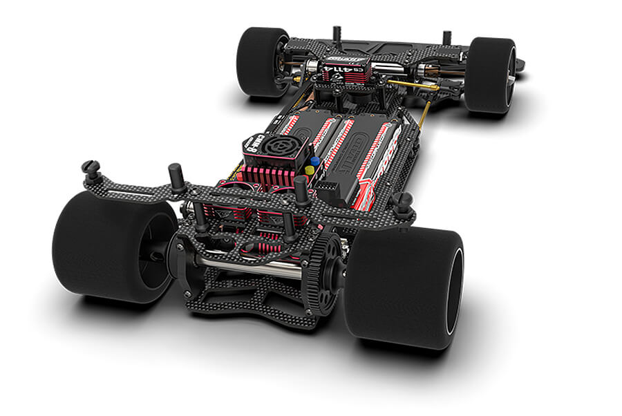 CORALLY SSX823 CAR KIT CHASSIS KIT ONLY, NO ELEC /BODY/TYRES