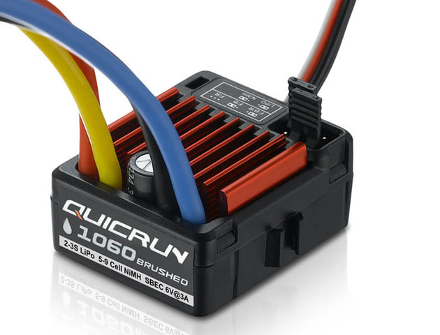 HOBBYWING QUICRUN 1060 BRUSHED SBEC WP ESC (60A) T-PLUG