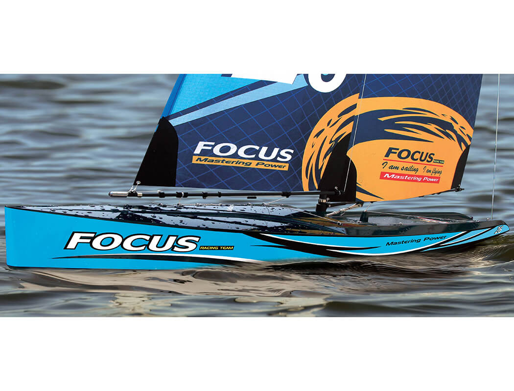 JOYSWAY FOCUS V3 ONE METRE SAILBOAT RTR BLUE