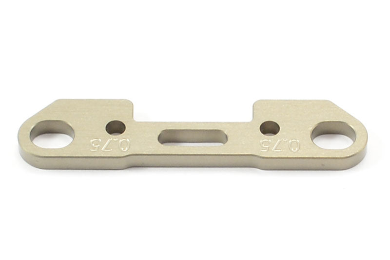 HOBAO HYPER VS/2 CNC ALUM REAR LOWER ARM HOLDER 0.75 DEG. RR.