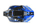 CORALLY POLYCARBONATE BODY ASUGA XLR PAINTED BLUE CUT 1 PC