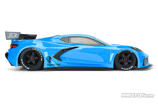 PROTOFORM CHEVROLET CORVETTE C8 CLEAR BODY FOR FELONY/INFRA