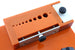 ETRONIX CONNECTOR SOLDERING JIG BOARD W/HELPER AND STORAGE BOX
