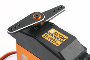 FASTRAX 15T JUMBO BLACK ALUM 3-IN-1 SERVO HORN (SAV/MUL/HI)