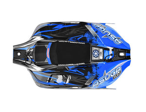 CORALLY POLYCARBONATE BODY ASUGA XLR PAINTED BLUE CUT 1 PC