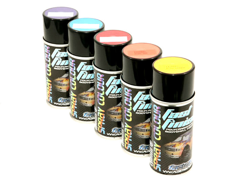 FASTRAX FAST FINISH JET BLACK SPRAY PAINT 150ML
