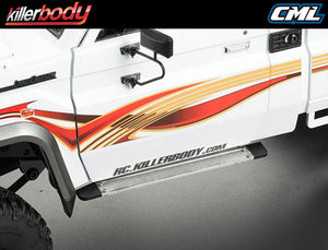 KILLERBODY DETAIL SCALE PEDAL ANTISKID PLATE & ABS KB48601