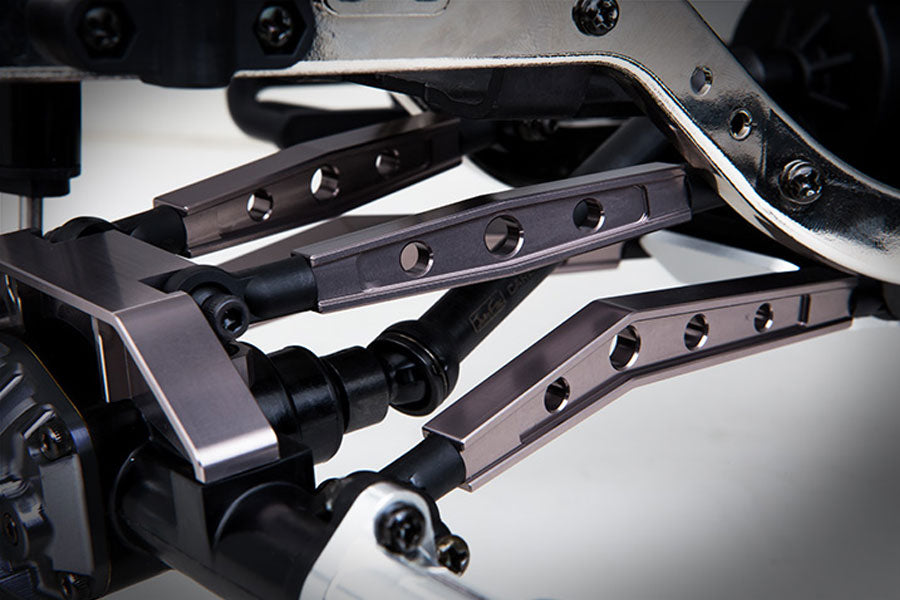 GMADE GS01 MACHINED M3 54MM UPPER LINK (TITANIUM GREY) PR