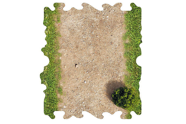 CRAWLER PARK 2 X DIRT AND GRASS HALF STRAIGHTS FOR 1/24 RC CRAWLER