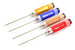 FASTRAX HARDENED METRIC HEX DRIVER SET (4)
