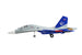 XFLY TWIN 50MM SU-27 EDF 750MM JET W/O TX/RX/BATT - GREY