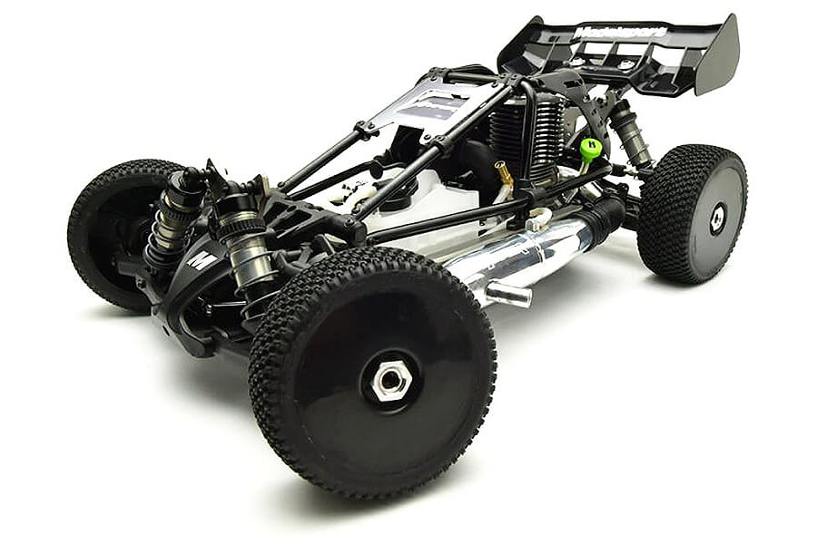 HOBAO HYPER CAGE BUGGY RTR W/MACH*28 ENGINE - BLACK