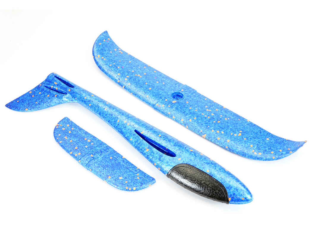 CML HAND CHUCKIE FOAM GLIDER BLUE 480MM WINGSPAN