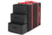 CORALLY CARRYING BAG 3 CORRUGATED PLASTIC DRAWERS