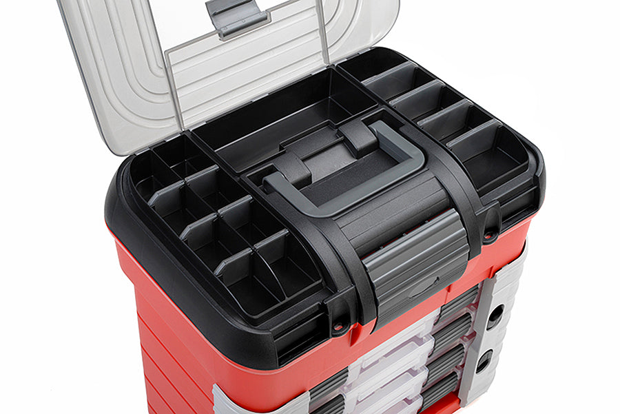 CORALLY PIT CASE 4 ASSORTMENT BOX DRAWERS UNIVERSAL PRECUT FOAM