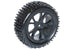 FTX VANTAGE FRONT BUGGY TYRE MOUNTED ON WHEELS (PR) - BLACK