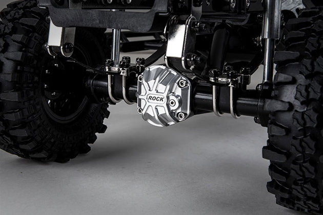 GMADE 3D MACHINED DIFFERENTIAL COVER (SILVER) GS01 AXLE