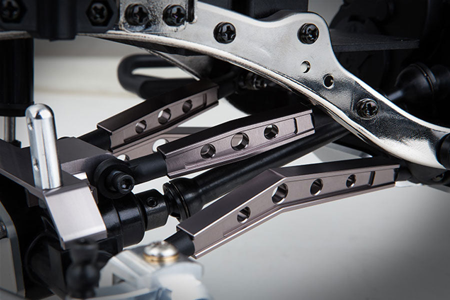 GMADE GS01 MACHINED M3 44MM UPPER LINK (TITANIUM GREY) PR