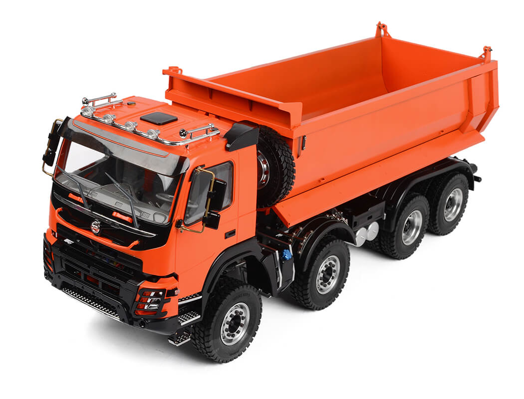 RC4WD 1/14 8X8 ARMAGEDDON HYDRAULIC DUMP TRUCK (FMX) (ORANGE)
